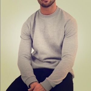 ASOS GREY MARL SWEATER